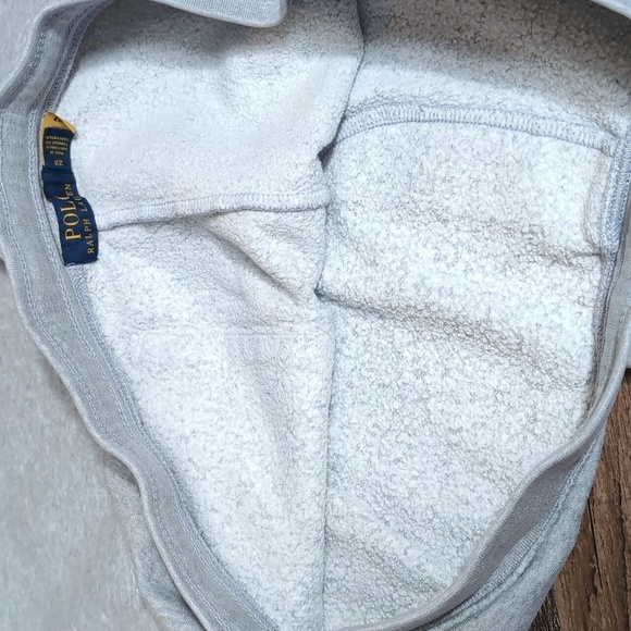 Polo Ralph Lauren Polo Bear Fleece Shorts Size XL In Heathered Gray - Picture 6 of 8